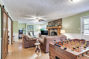 136 Private Acres: Lakefront Aiken County Home!