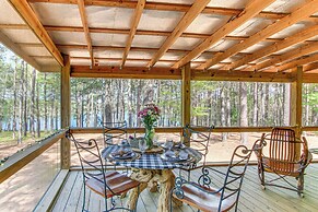 136 Private Acres: Lakefront Aiken County Home!