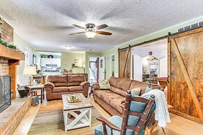 136 Private Acres: Lakefront Aiken County Home!
