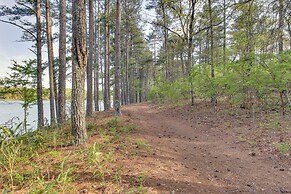 136 Private Acres: Lakefront Aiken County Home!