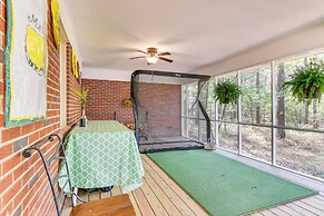 136 Private Acres: Lakefront Aiken County Home!
