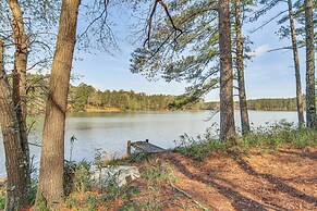 136 Private Acres: Lakefront Aiken County Home!