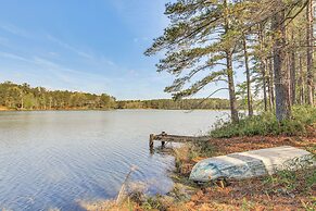 136 Private Acres: Lakefront Aiken County Home!
