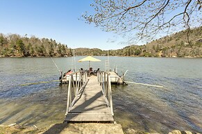 Mtn-view Home on Lake Glenville w/ Dock