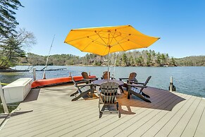 Mtn-view Home on Lake Glenville w/ Dock