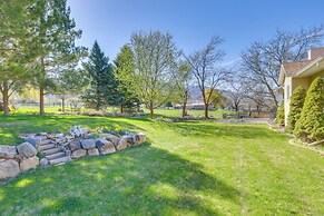 5 Mi to Downtown Logan: Scenic Retreat w/ Patio
