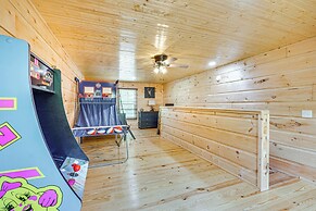 Tellico River Cabin w/ Game Room & Fire Pit!
