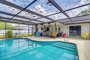 Pool, Lanai & Fire Pit: Home in Spring Hill!