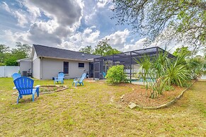 Pool, Lanai & Fire Pit: Home in Spring Hill!