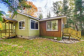 Dock & Fire Pit: Lakefront Cottage in Gould City!