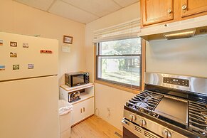 Dock & Fire Pit: Lakefront Cottage in Gould City!