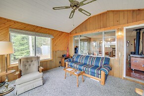 Dock & Fire Pit: Lakefront Cottage in Gould City!