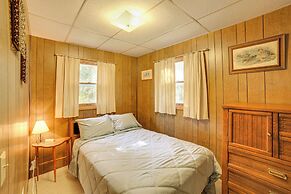 Dock & Fire Pit: Lakefront Cottage in Gould City!