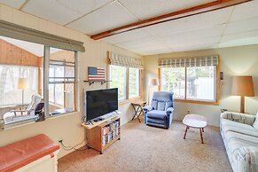 Dock & Fire Pit: Lakefront Cottage in Gould City!