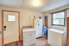 Dock & Fire Pit: Lakefront Cottage in Gould City!