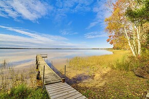 Dock & Fire Pit: Lakefront Cottage in Gould City!