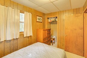 Dock & Fire Pit: Lakefront Cottage in Gould City!