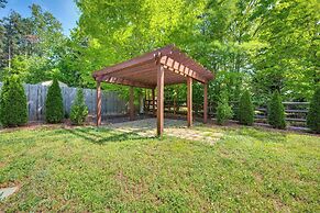 Boat, Fish & Hike: Home w/ Deck in Mooresville!