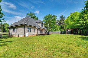 Boat, Fish & Hike: Home w/ Deck in Mooresville!