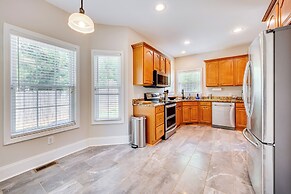 Boat, Fish & Hike: Home w/ Deck in Mooresville!