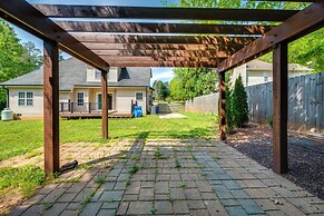 Boat, Fish & Hike: Home w/ Deck in Mooresville!