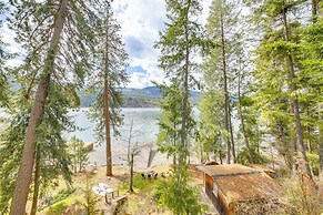 Peaceful Cabin w/ Dock on Lake Pend Oreille