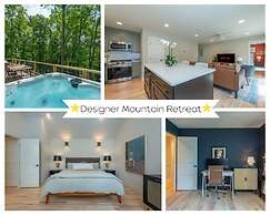 Hot Tub Nestled in the Forest w Chef s Kitchen