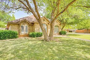 8 Mi to Texas Tech: Home w/ Patio in Lubbock