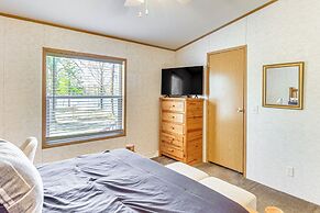 Tenstrike Lake House on 60 Acres: Hike & Fish!