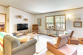 Tenstrike Lake House on 60 Acres: Hike & Fish!