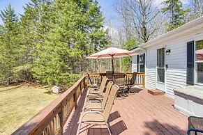 Tenstrike Lake House on 60 Acres: Hike & Fish!