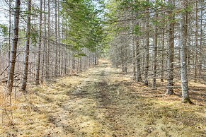 Tenstrike Lake House on 60 Acres: Hike & Fish!