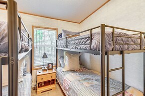 Tenstrike Lake House on 60 Acres: Hike & Fish!