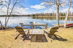 Tenstrike Lake House on 60 Acres: Hike & Fish!