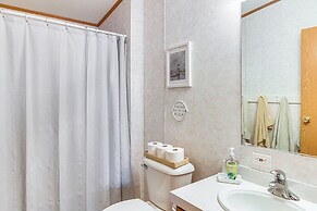 Tenstrike Lake House on 60 Acres: Hike & Fish!