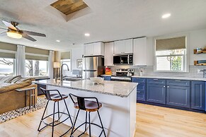 Walk to Winema Road Beach: Home w/ Hot Tub!