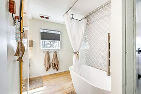 Walk to Winema Road Beach: Home w/ Hot Tub!