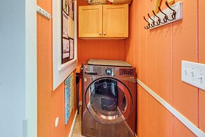 Walk to Winema Road Beach: Home w/ Hot Tub!