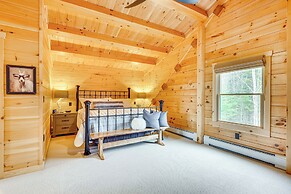 White Mtn Views: Idyllic Log Cabin in Jefferson!