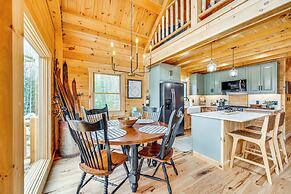 White Mtn Views: Idyllic Log Cabin in Jefferson!