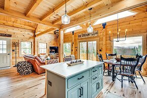 White Mtn Views: Idyllic Log Cabin in Jefferson!