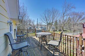 < 1 Mi to Old Town Lansing: Home w/ Furnished Deck
