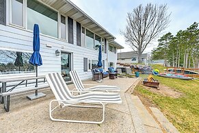 Dock, Deck & View: Lakefront Chippewa Falls Studio