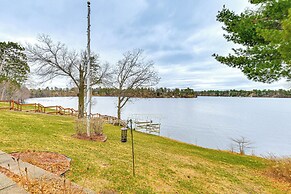 Dock, Deck & View: Lakefront Chippewa Falls Studio