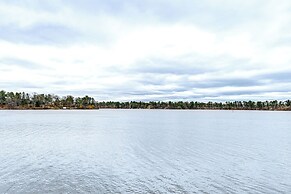 Dock, Deck & View: Lakefront Chippewa Falls Studio