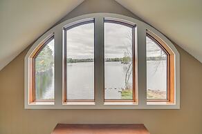 Waterfront Cabin w/ Deck: Serene Eddington Escape