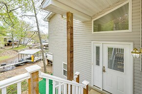 Balcony & Fire Pit: Home on Lake of Ozarks!