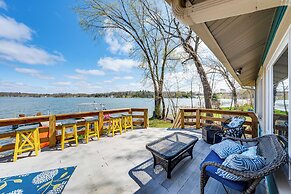 Furnished Deck w/ Views: Mukwonago Lake House!