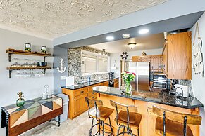 Furnished Deck w/ Views: Mukwonago Lake House!