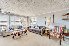 Furnished Deck w/ Views: Mukwonago Lake House!
